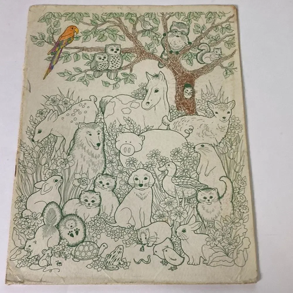 Lot 4 1980s Duo Tang Scribbler portfolio folders 57460 UNUSED